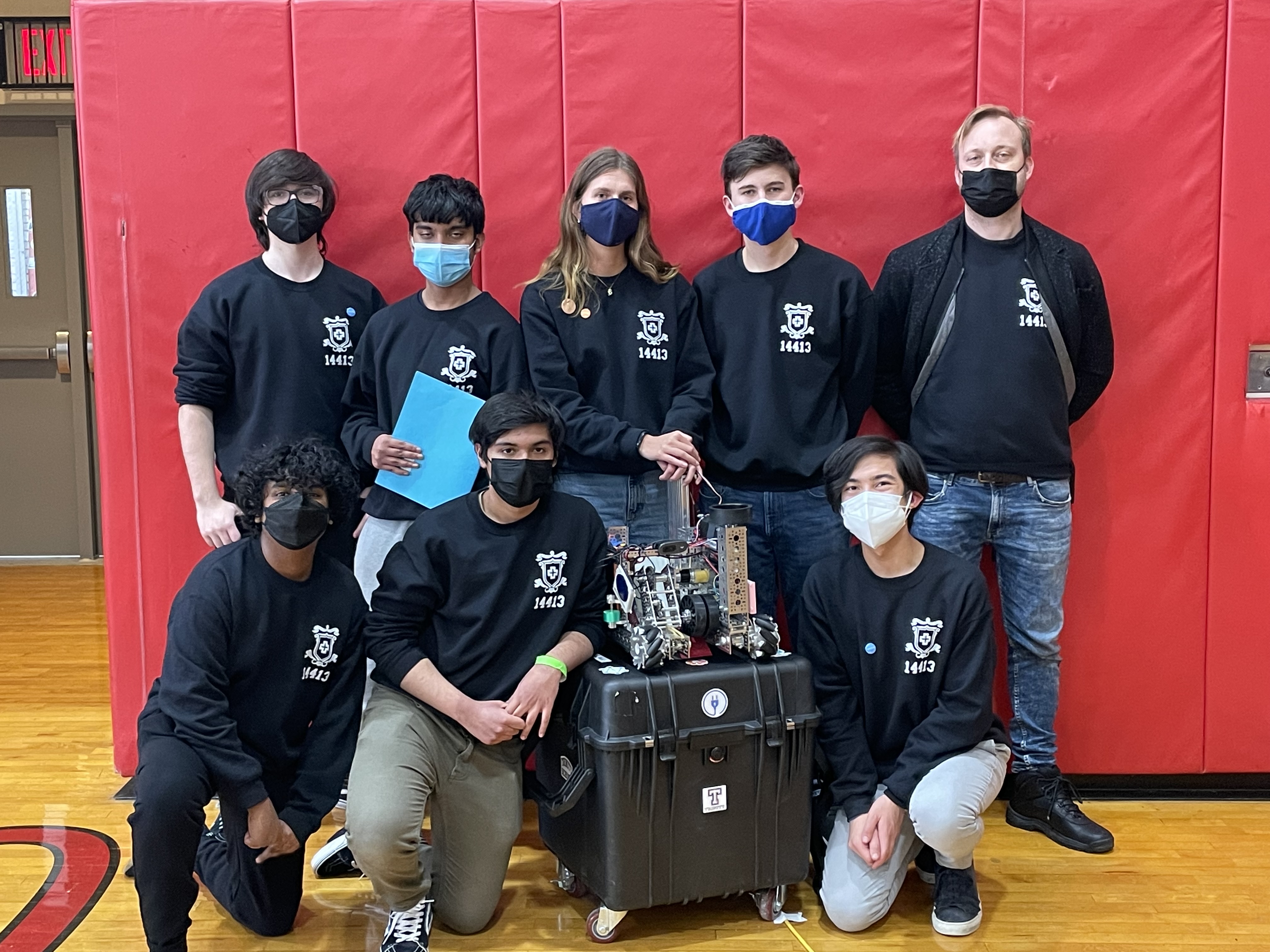 Our 2022 team at the competition